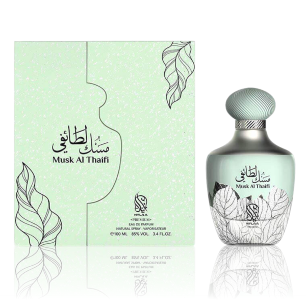Musk Al Thaifi 100ml EDP by Nylaa Perfume for Men and Women Inspired by Tiziania Terrenzi
