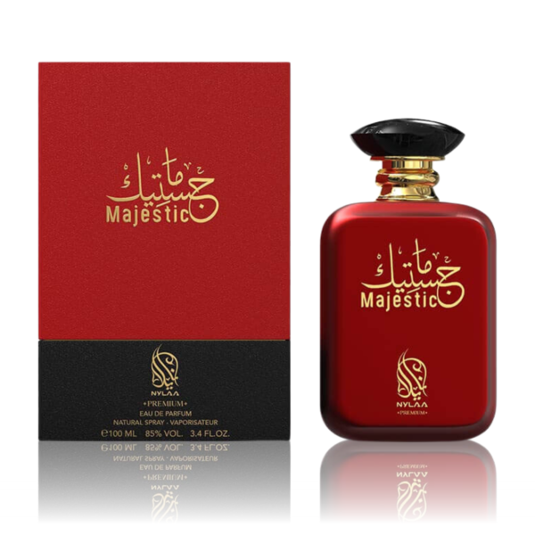 Majestic Nylaa EDP 100ml by Nylaa Perfume for Women and Men Inspired by Baccarat Rouge