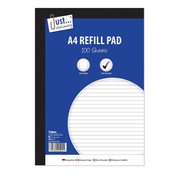 A4 Refill Pad | 100 Sheets