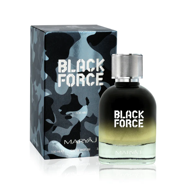 BLACK FORCE Eau De Parfum For Men 100 ml by Maryaj Perfumes