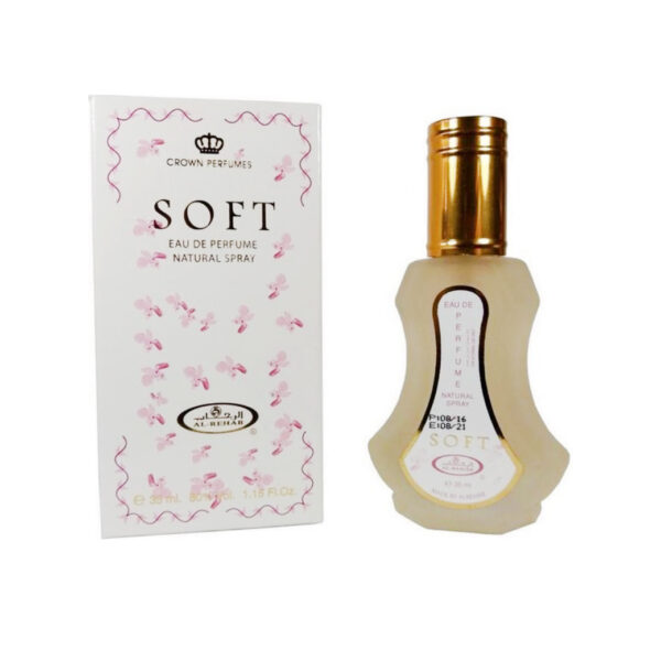 Soft Perfume Spray 35ml by Al Rehab Arabic Arabian Fragrance