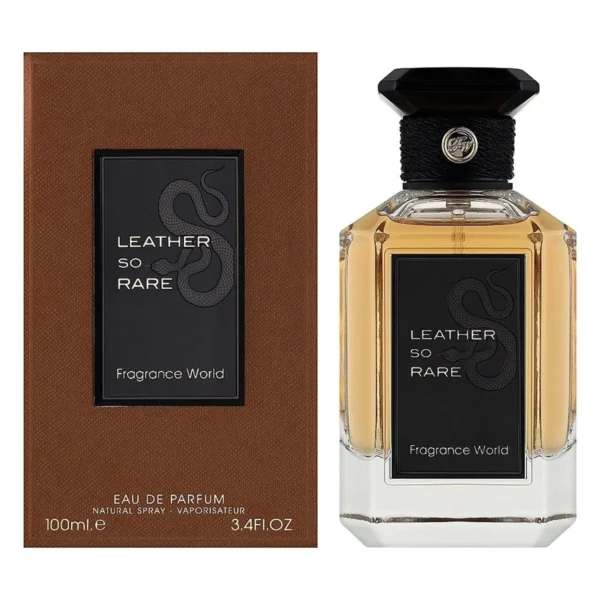 Fragrance World Leather So Rare EDP 100ml Unisex Fragrance