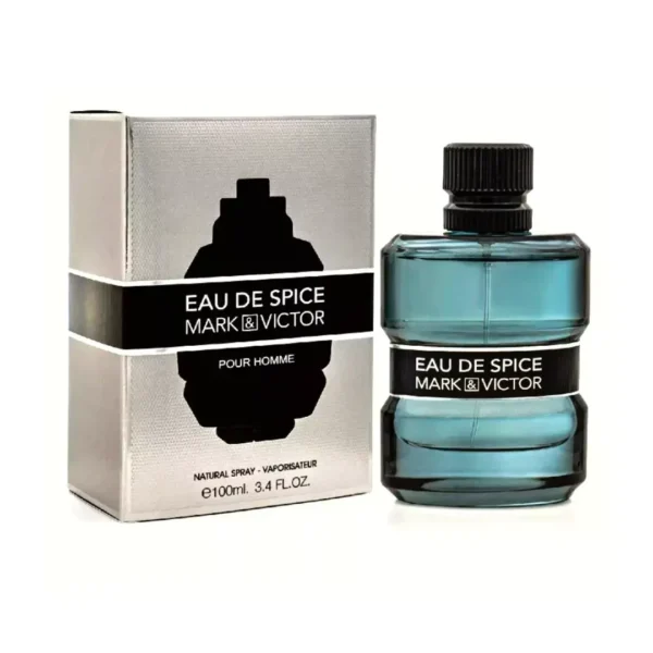 Mark & Victor Eau De Spice Pour Homme 100ml Eau De Parfum by Fragrance World