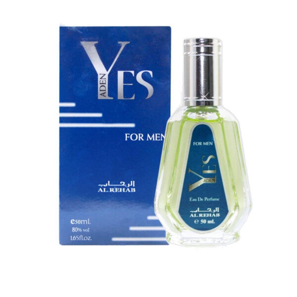 Yes For Men Perfume Spray 50ml by Al Rehab Arabic Arabian Fragrance